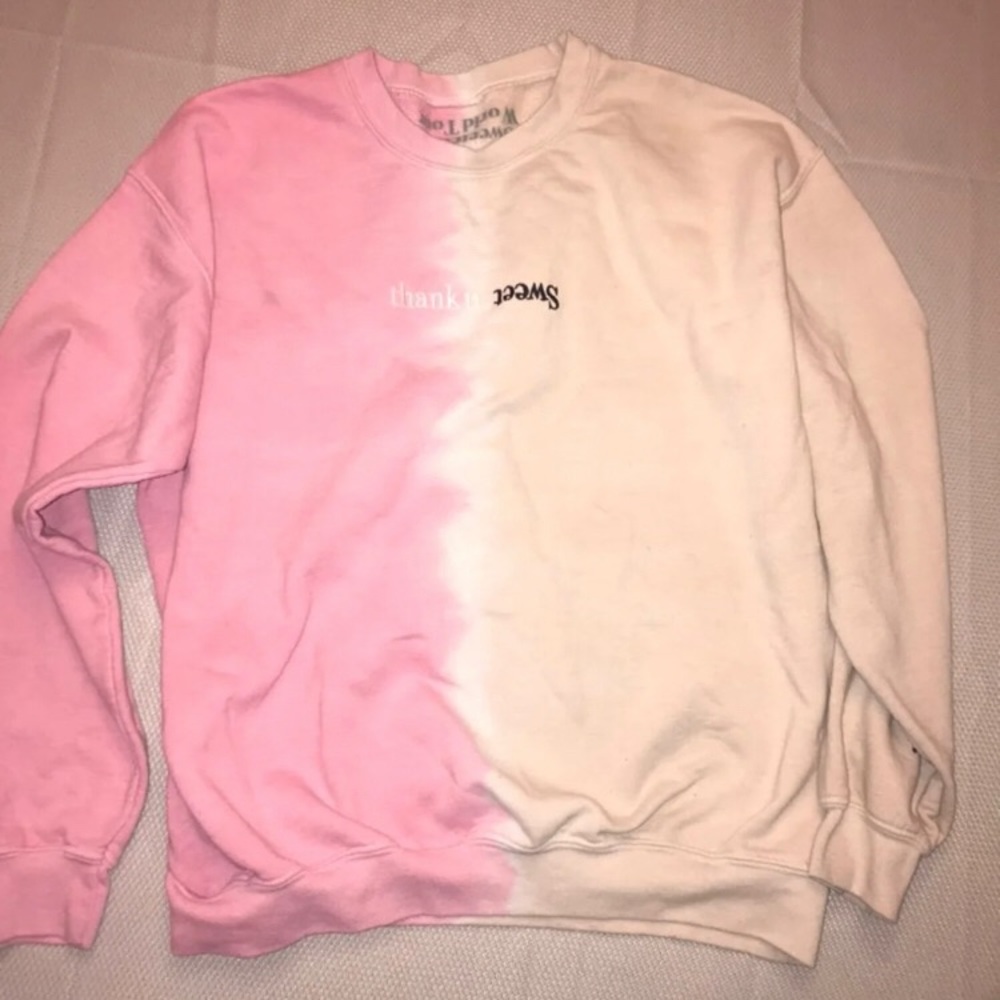 Sweetener World Tour Split Crewneck